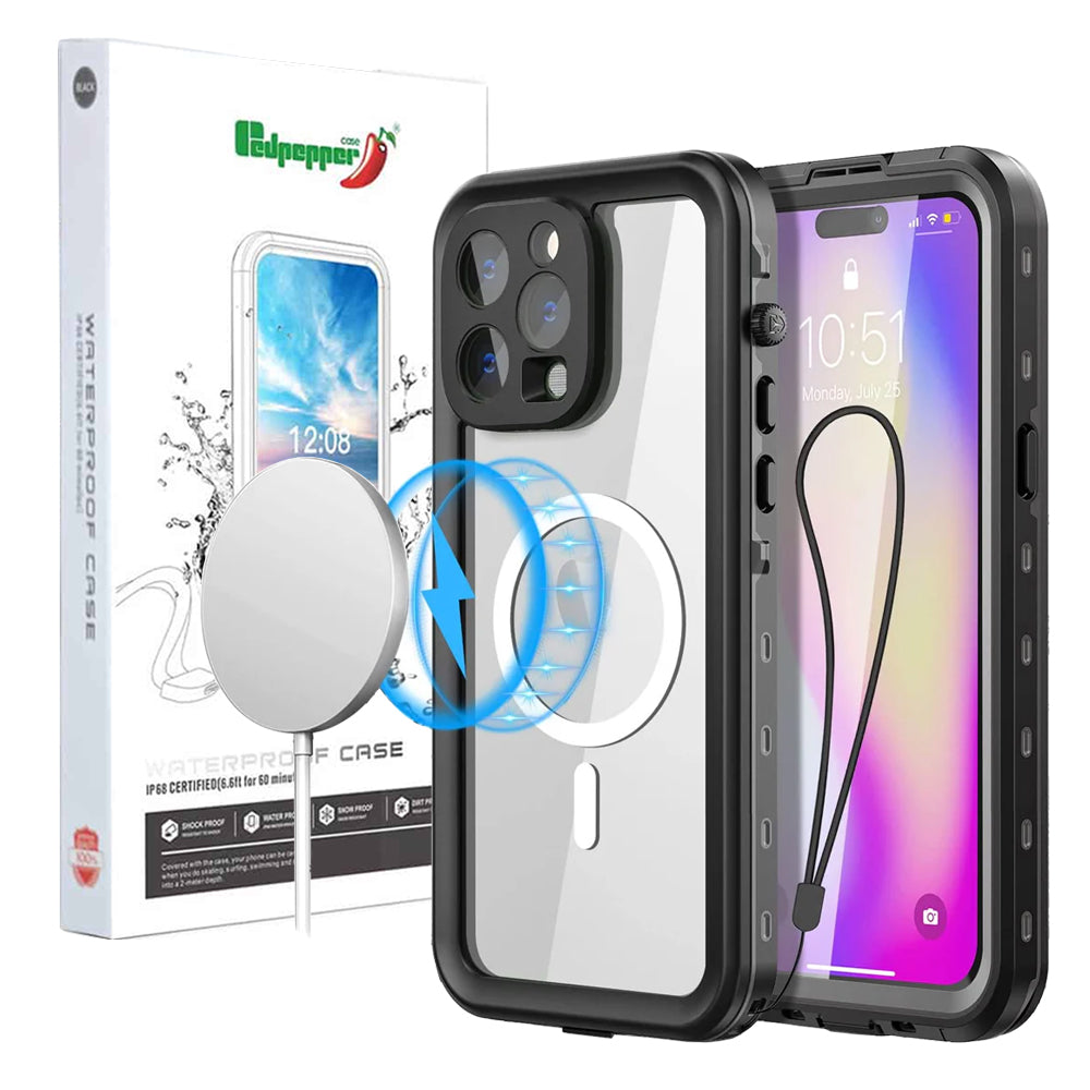 Redpepper Waterproof Magsafe Case for iPhone 14 Pro