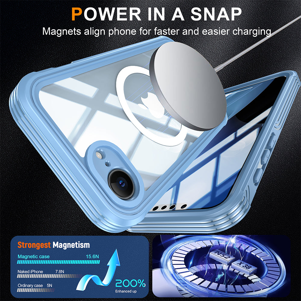 Heavy Duty 360 Magsafe Compatible Case for iPhone 16e