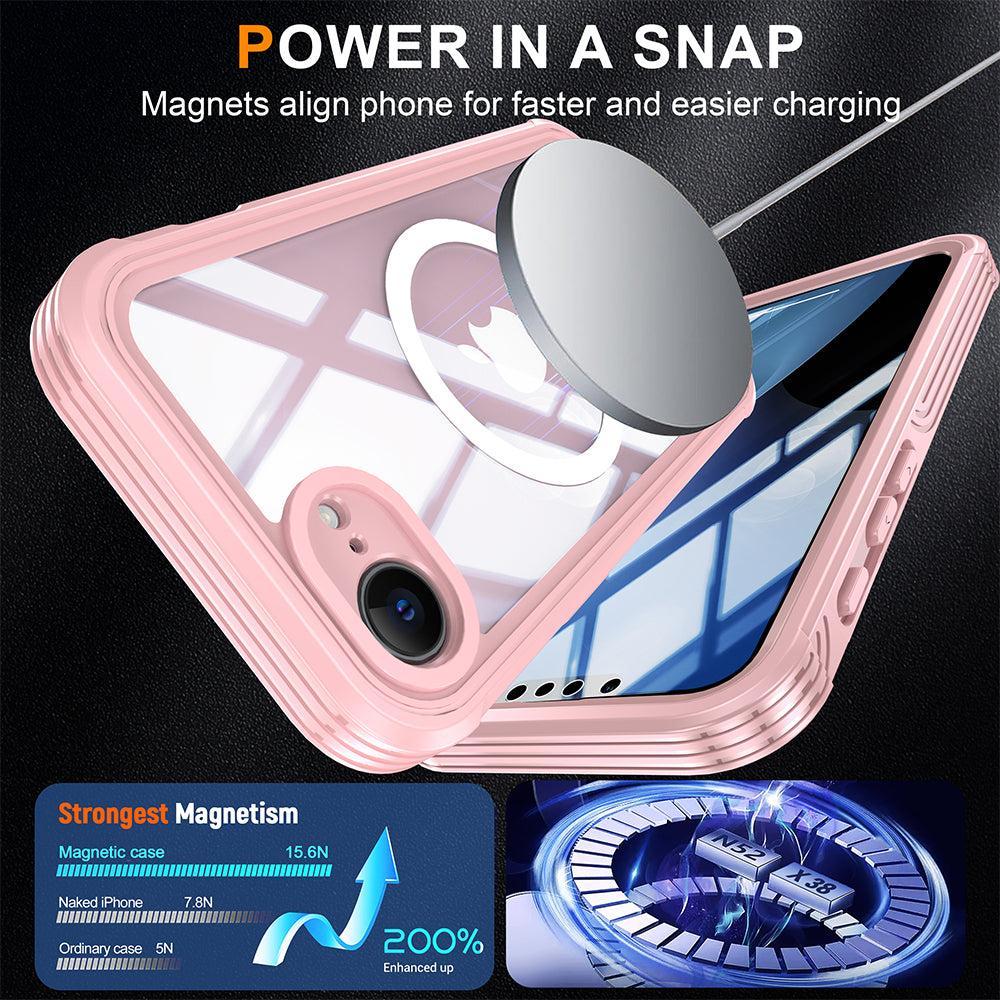 Heavy Duty 360 Magsafe Compatible Case for iPhone 16e