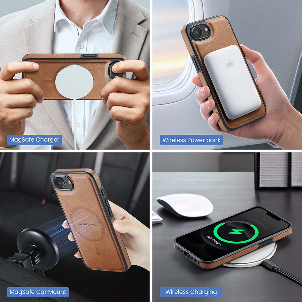 Magsafe compatible Wallet Case for iPhone 17e