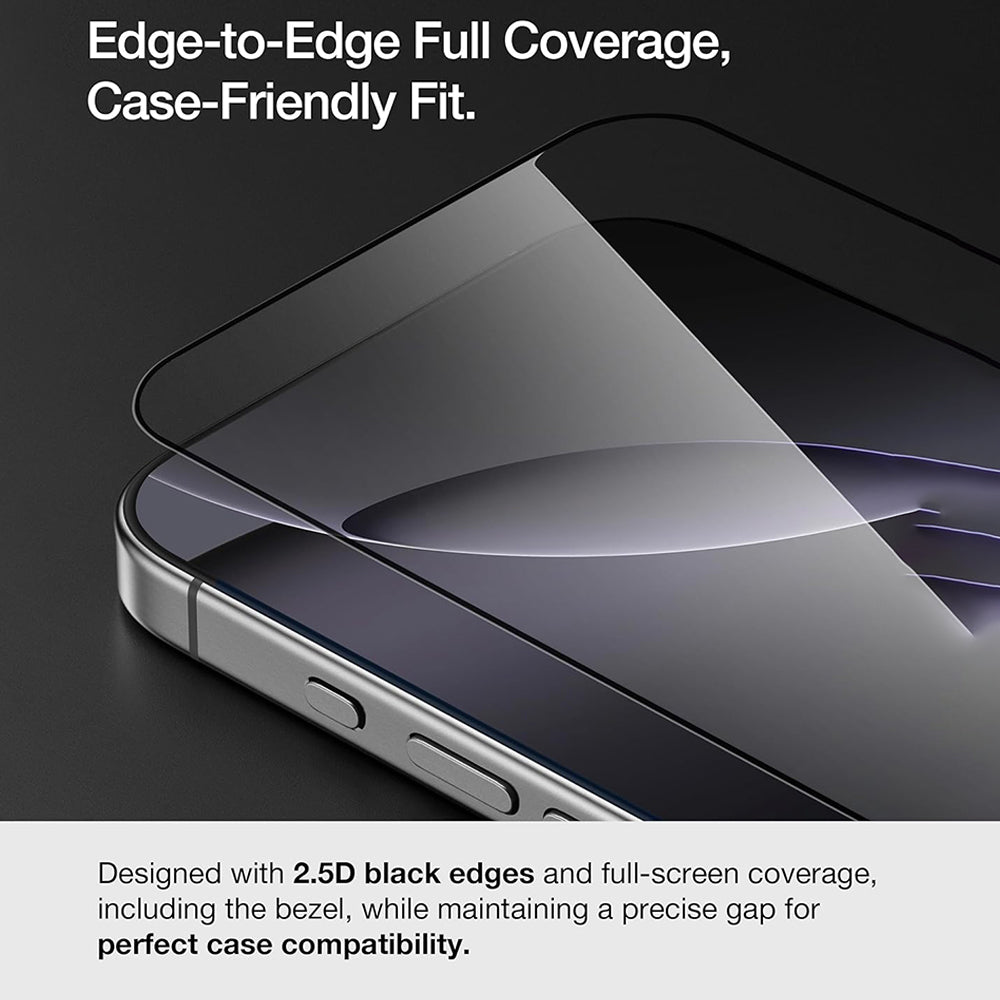 Full Cover Glass Screen Protector for iPhone 17