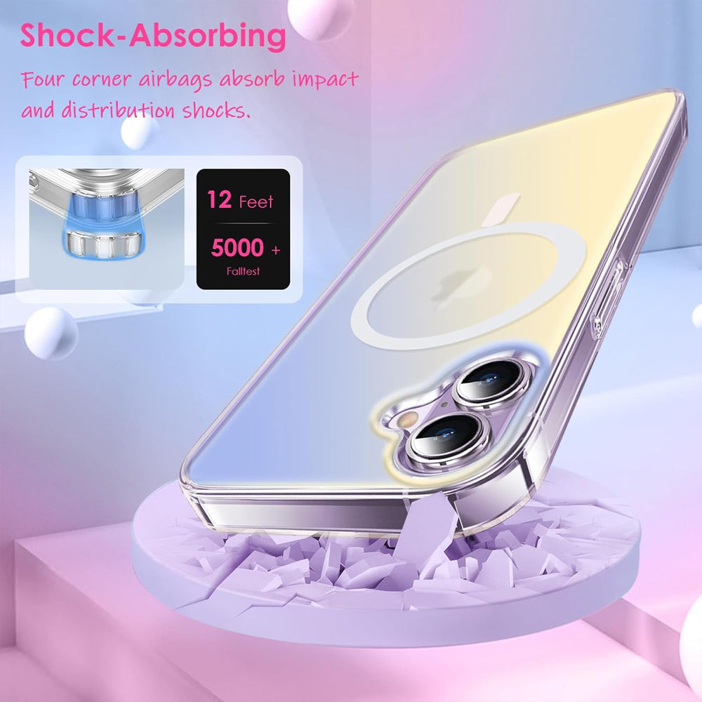 Iridescent Magsafe Compatible Case for iPhone 17