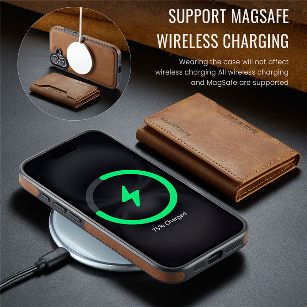 Magsafe Compatible Wallet Case for iPhone 17