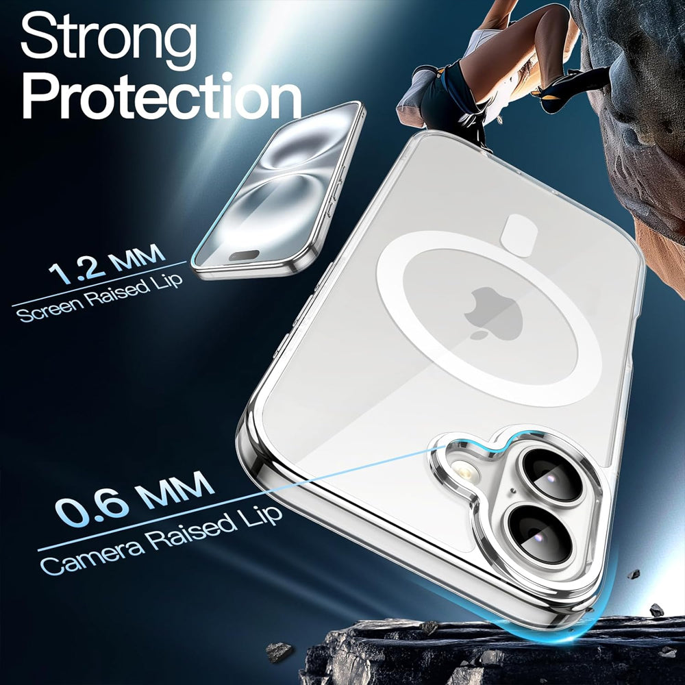 Magsafe Compatible Clear Case for iPhone 17