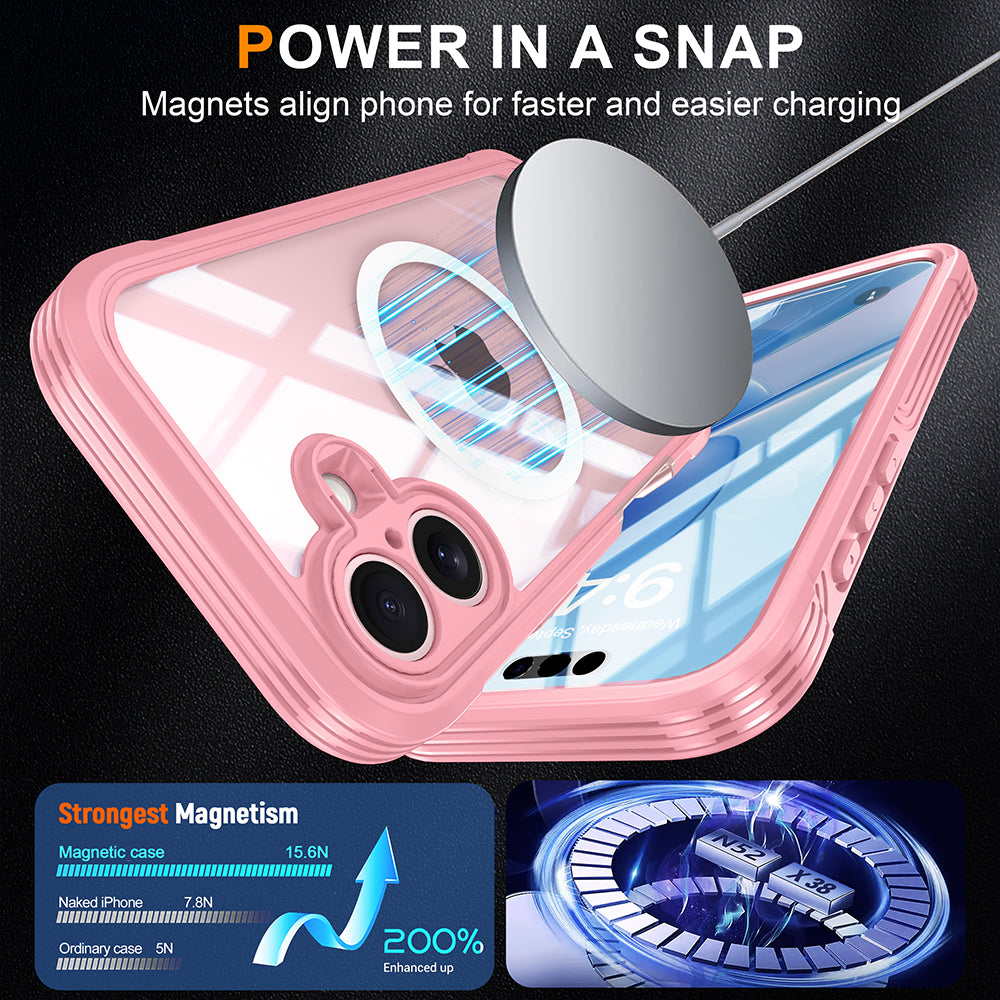 Heavy Duty 360 Magsafe Compatible Case for iPhone 17