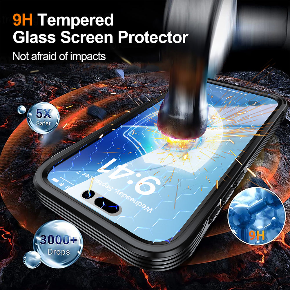 Heavy Duty 360 Magsafe Compatible Case for iPhone 17 Pro