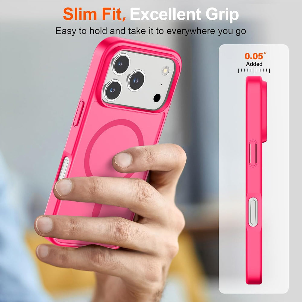 Matte Magsafe Compatible Case for iPhone 18 Pro