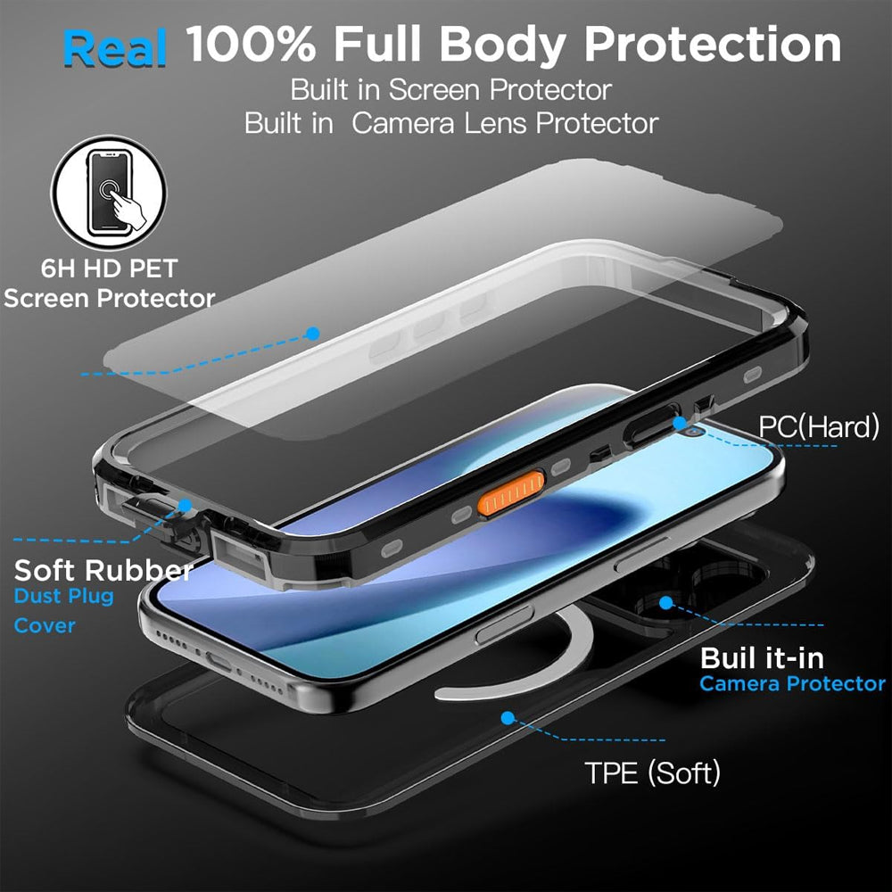 iPhone 17 Pro Max Waterproof case