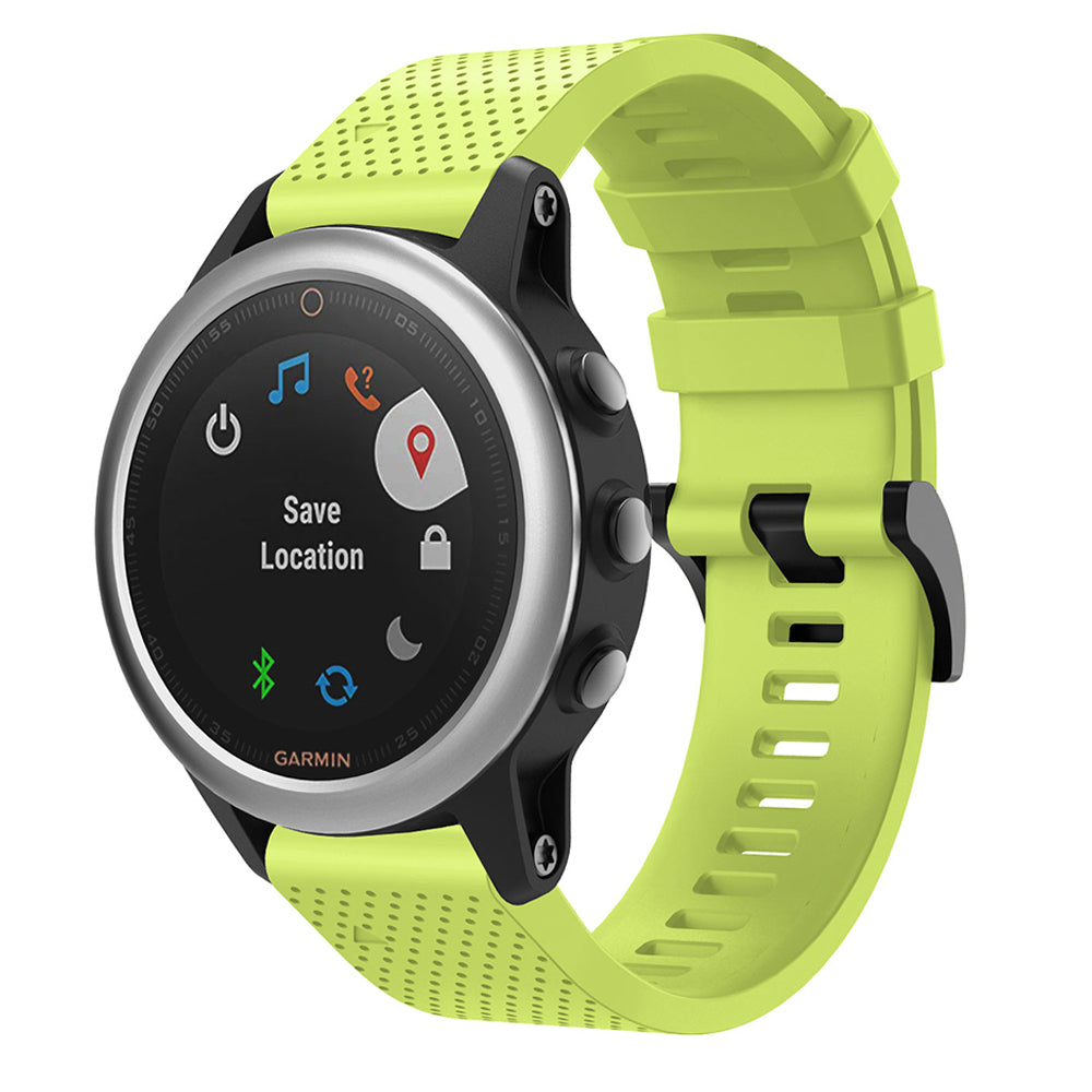 QuickFit Compatible 20mm Rubber Strap for Garmin Fenix 8 (43mm)20mm Rubber Strap for Garmin Fenix 7S / 7S Pro20mm Rubber Strap for Garmin Instinct 2S