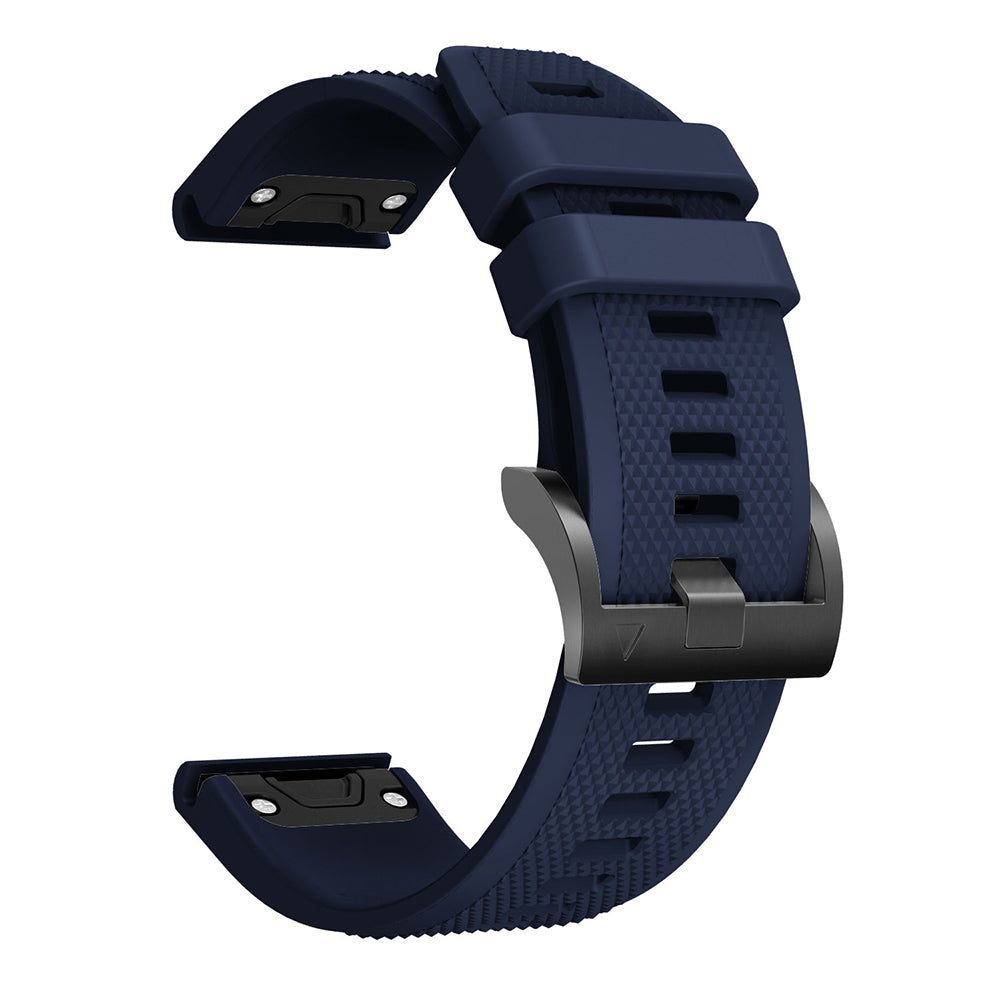 QuickFit 22mm Rubber Strap for Garmin Fenix 7 / 7 Pro (47mm)