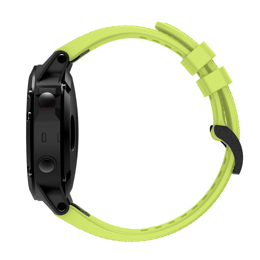 QuickFit 22mm Rubber Strap for Garmin Fenix 7 / 7 Pro (47mm)