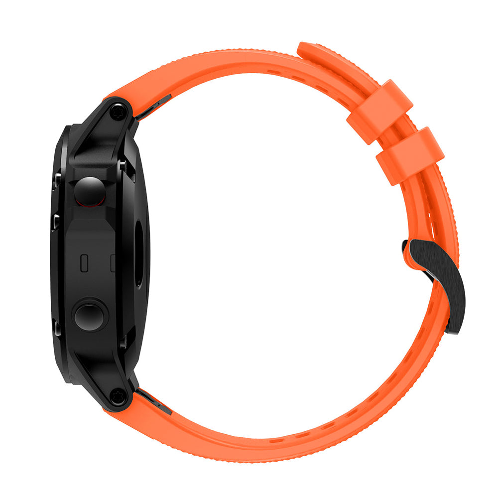 QuickFit 22mm Rubber Strap for Garmin Fenix 7 / 7 Pro (47mm)