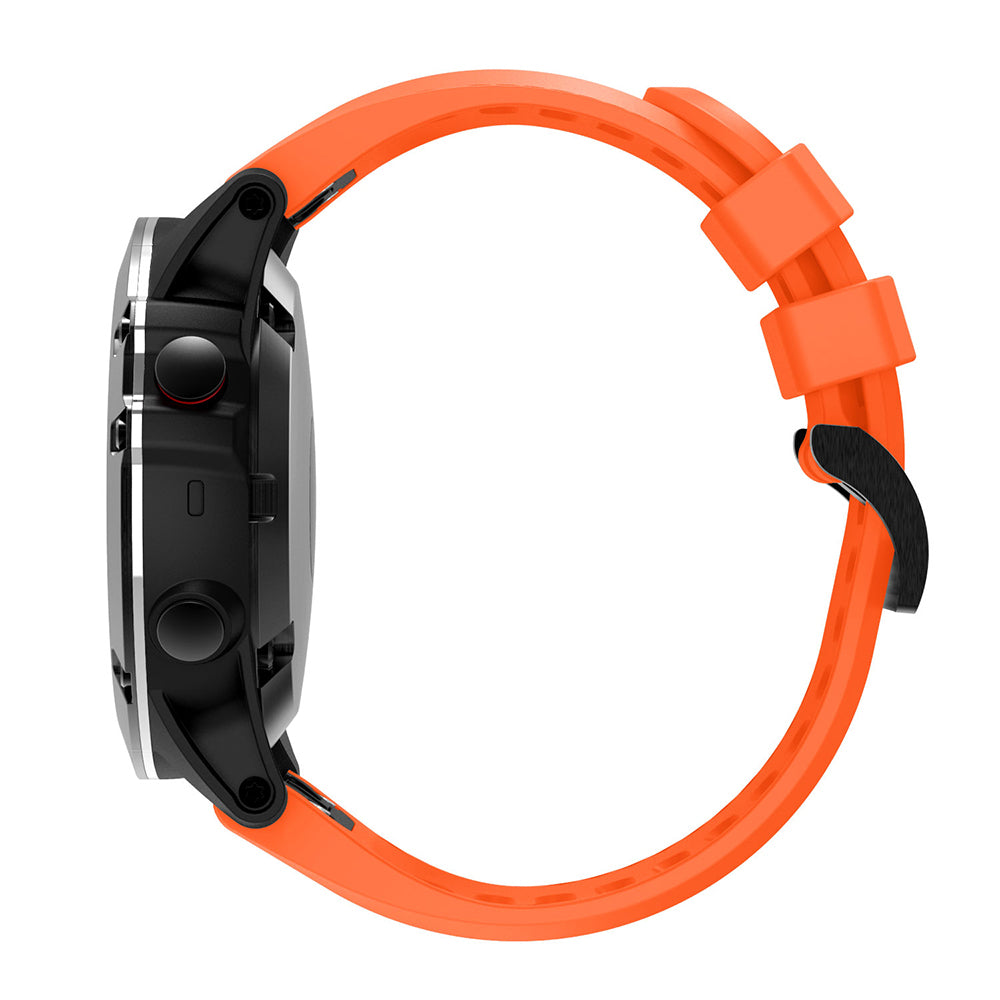 QuickFit Compatible 26mm Rubber Strap for Garmin Fenix 3