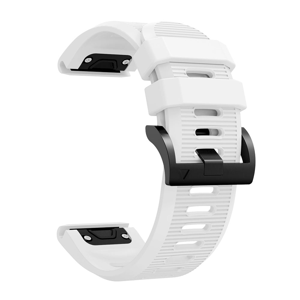 QuickFit Compatible 26mm Rubber Strap for Garmin Fenix 3