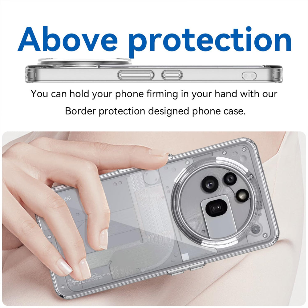 Transparent Cover Case for Nothing Phone 3A Pro