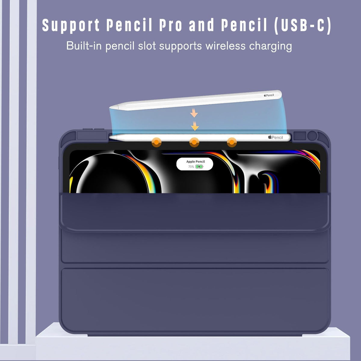 Smart Cover Pencil Case for iPad Pro 11" M5 (2026)