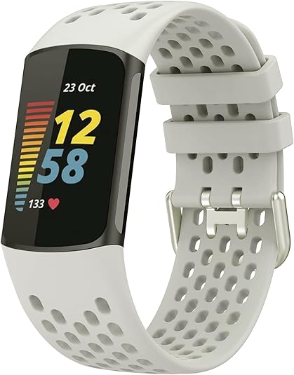 Sports Rubber Sports Strap for Fitbit Charge 6