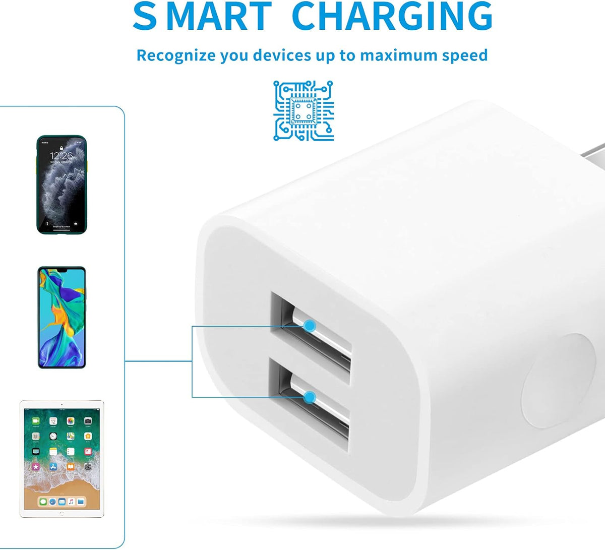 Samsung Compatible Wall Charger and Cable