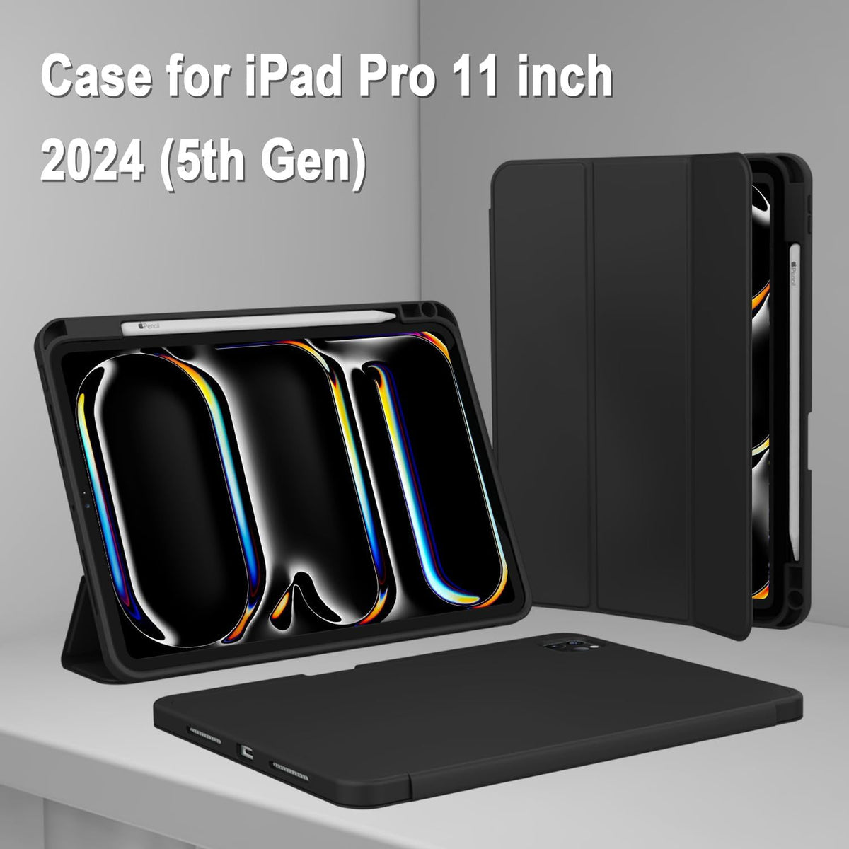 Smart Cover Pencil Case for iPad Pro 11" M5 (2026)