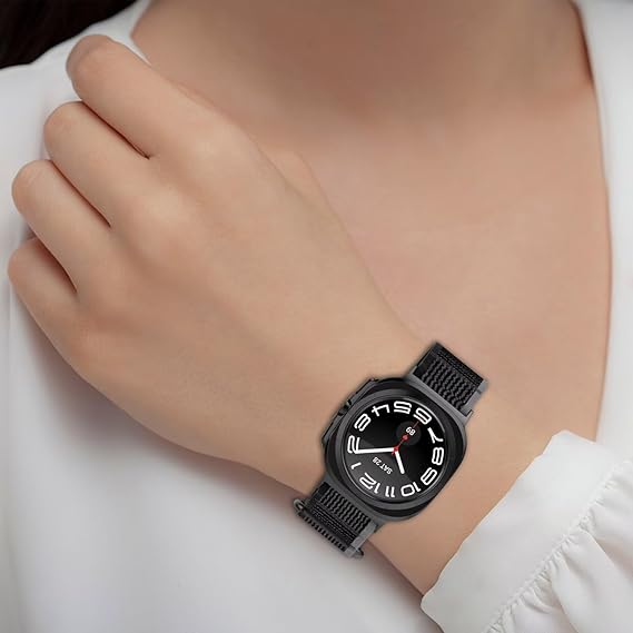 Nylon hook-and-loop Strap for Samsung Galaxy Watch Ultra (2025)