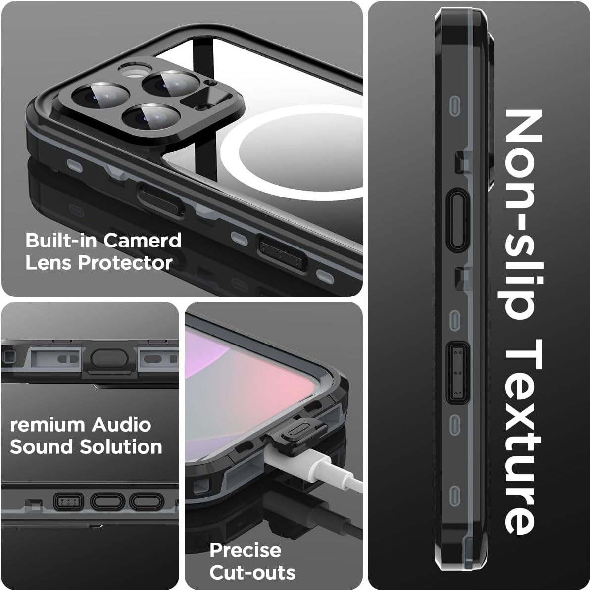 iPhone 16 Pro Max Waterproof case