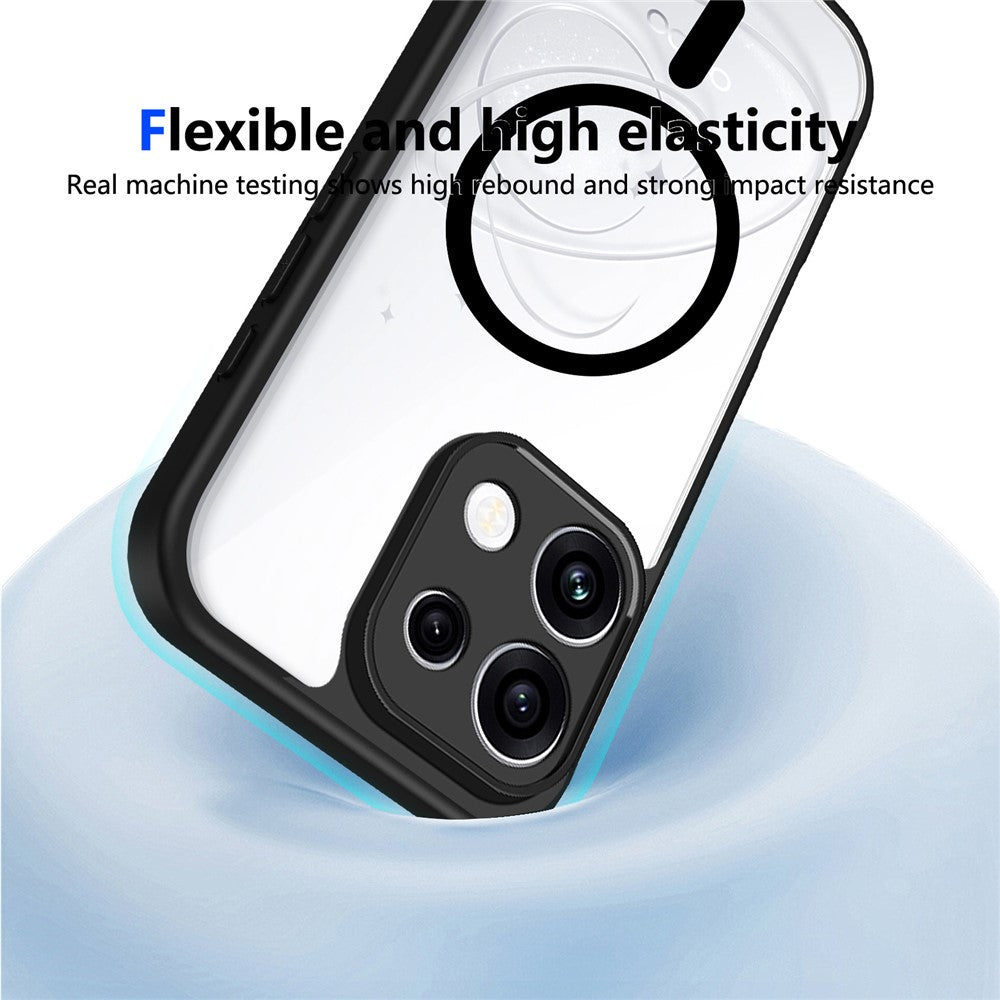 Magsafe Compatible Transparent Clear Case for Oppo Reno 16 F 5G