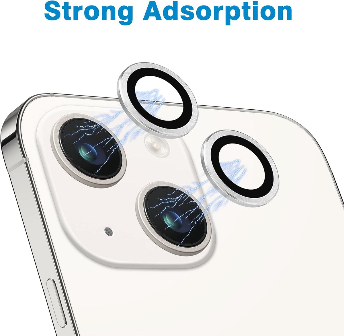 Camera Lens Protector Alloy Frame for iPhone 14 Plus