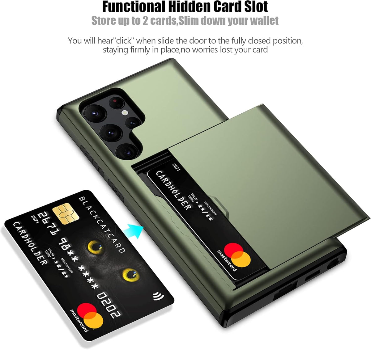 Tough Card Case for Samsung Galaxy S23 Ultra