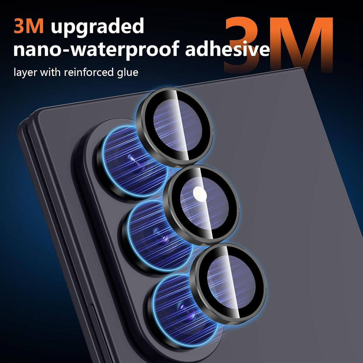 Camera Lens Protector Alloy Frame for Z Fold 7