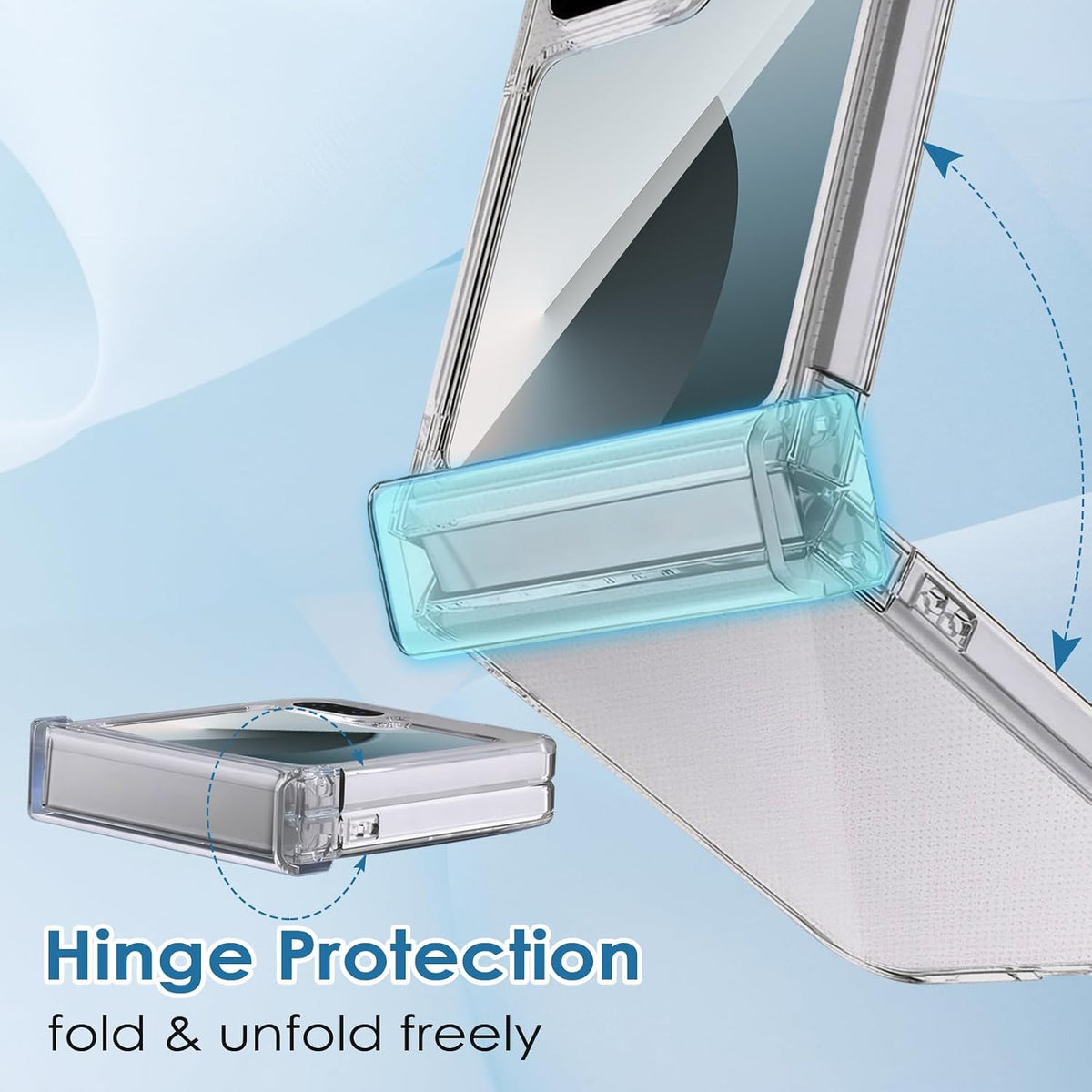 Hinge Protection Case for Samsung Galaxy Z Flip 7 FE