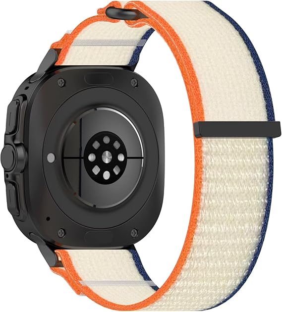 Nylon hook-and-loop Strap for Samsung Galaxy Watch Ultra (2025)