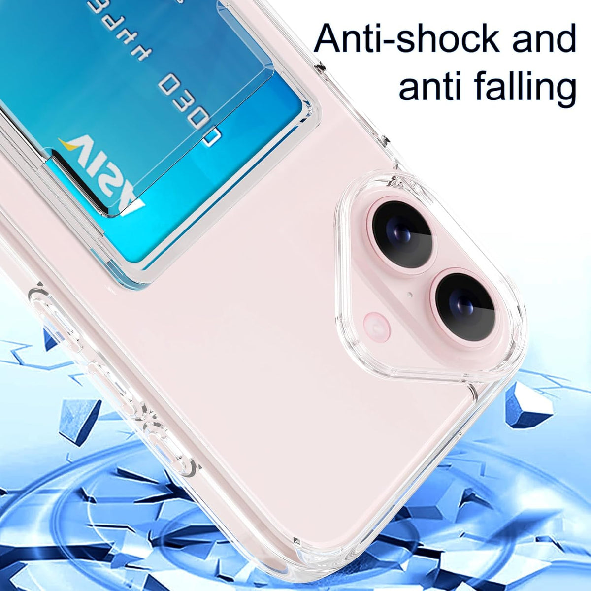Clear Card Case for iPhone 17