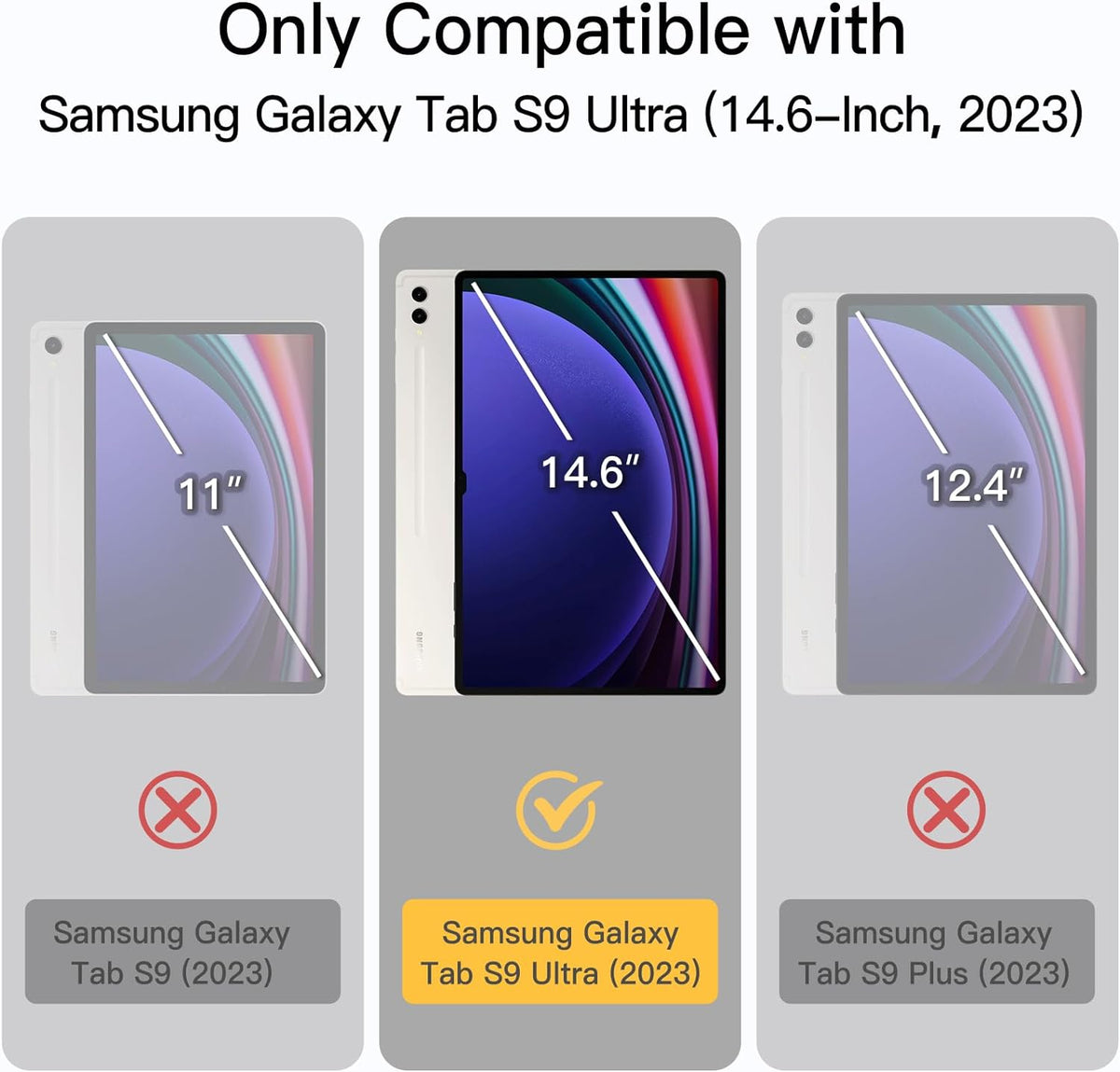 Slim Flip Pencil Case Cover for Samsung Galaxy Tab S11 Ultra
