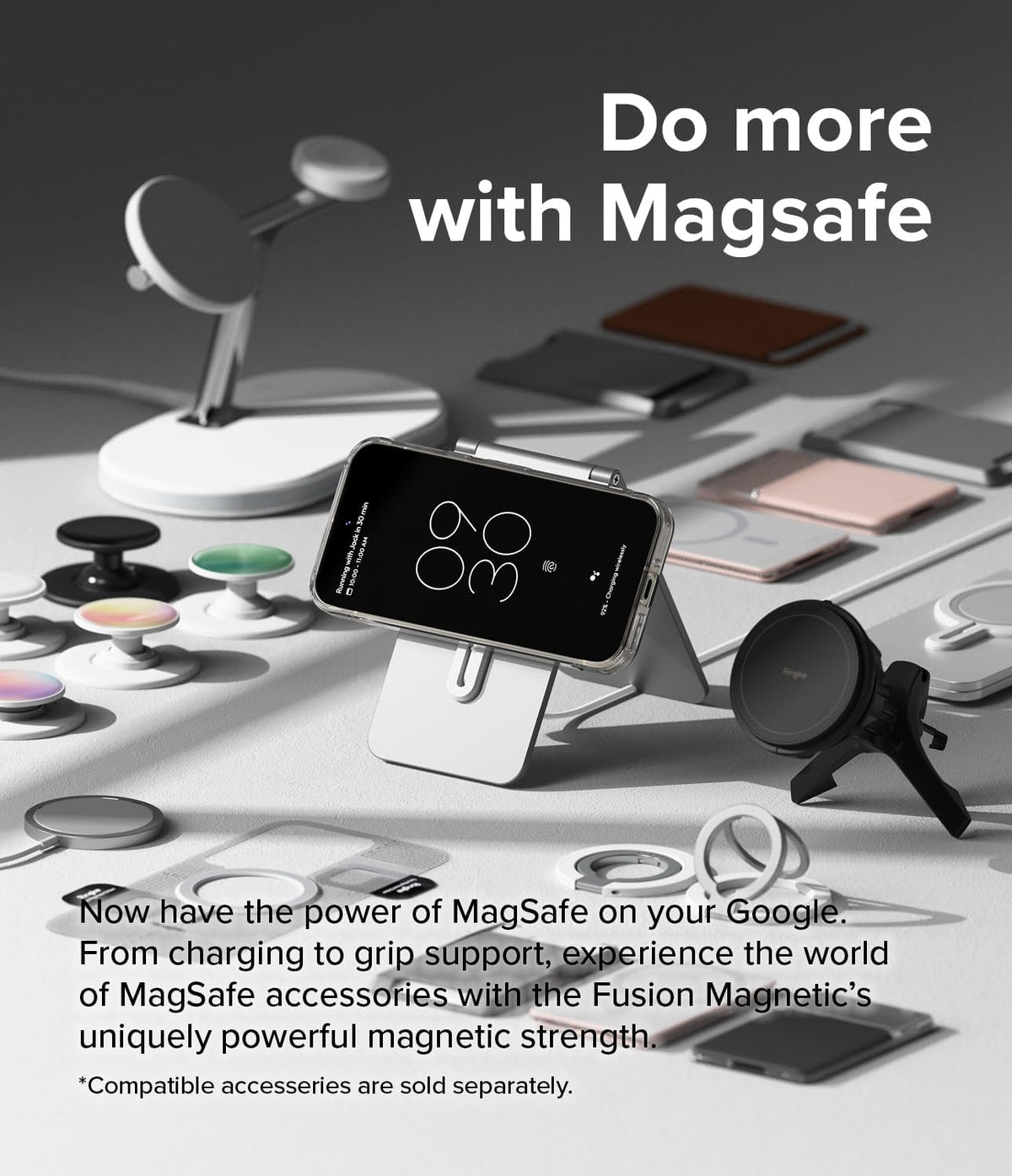 Magsafe Clear Gel Case for Google Pixel 9 Pro