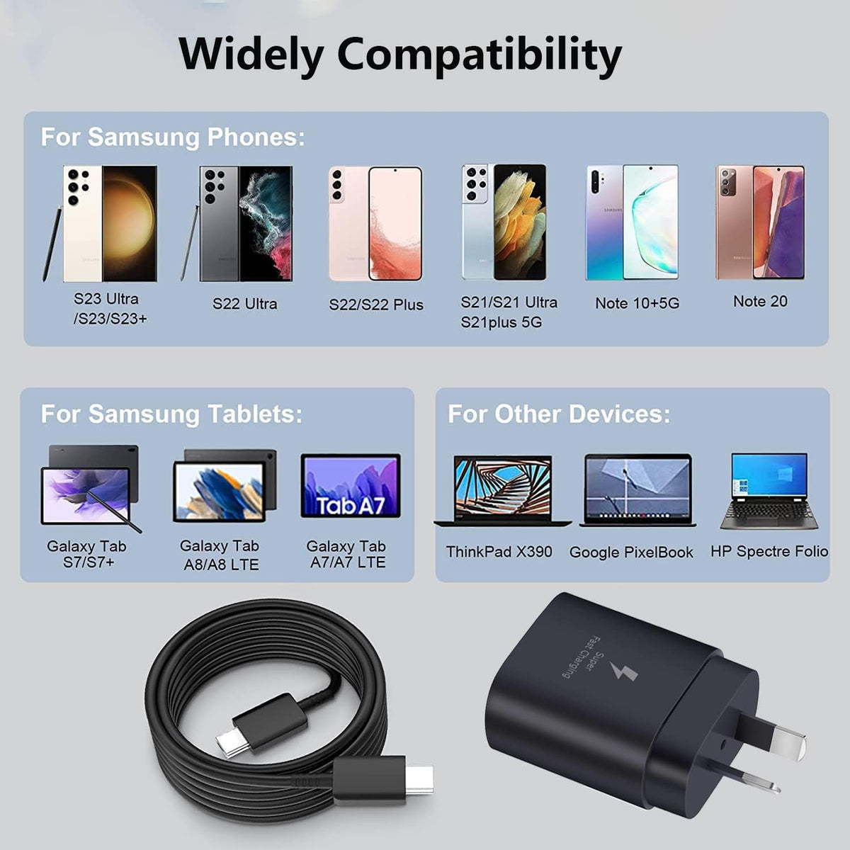 Super Fast Charger for Samsung