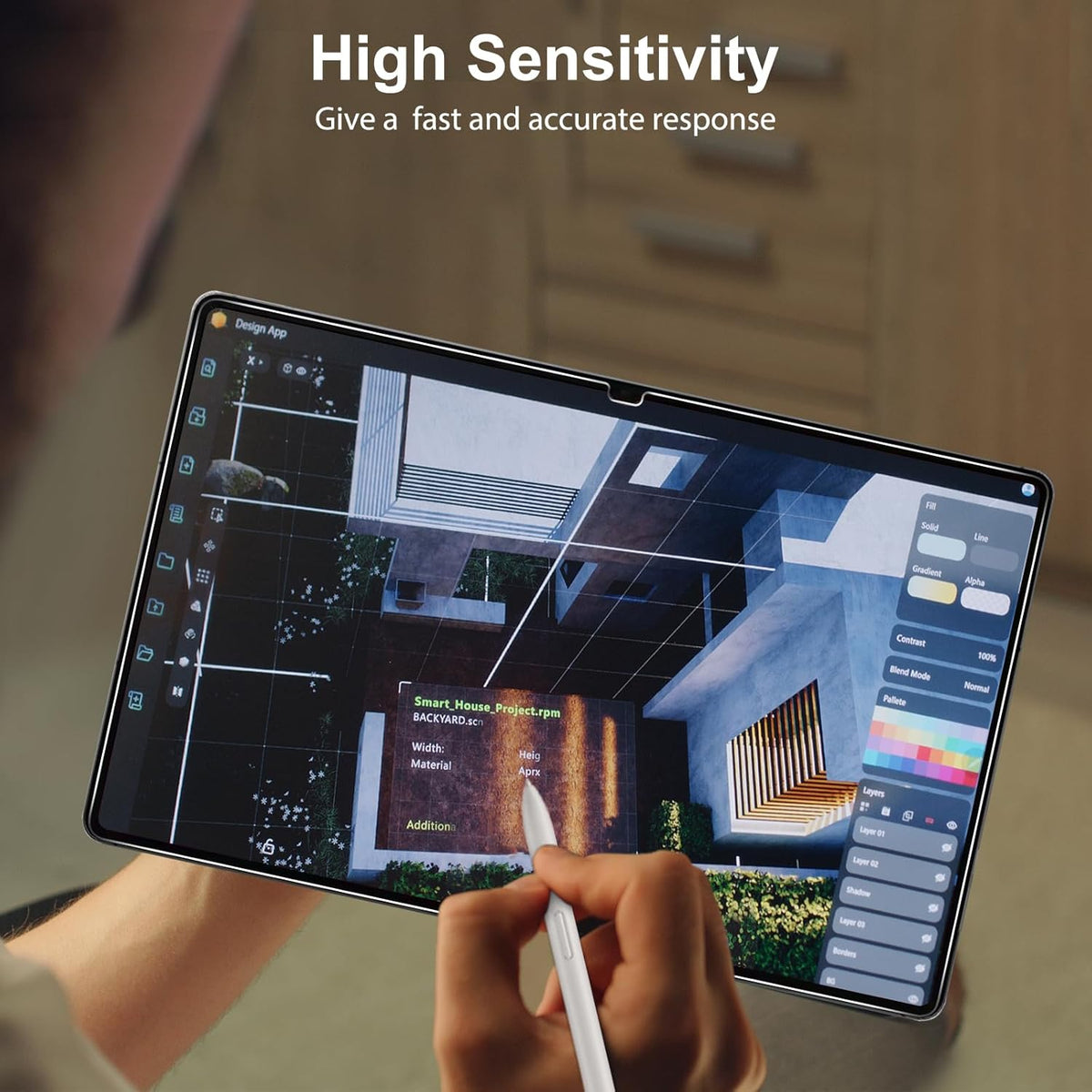 Glass Screen Protector for Samsung Galaxy Tab S7 Plus