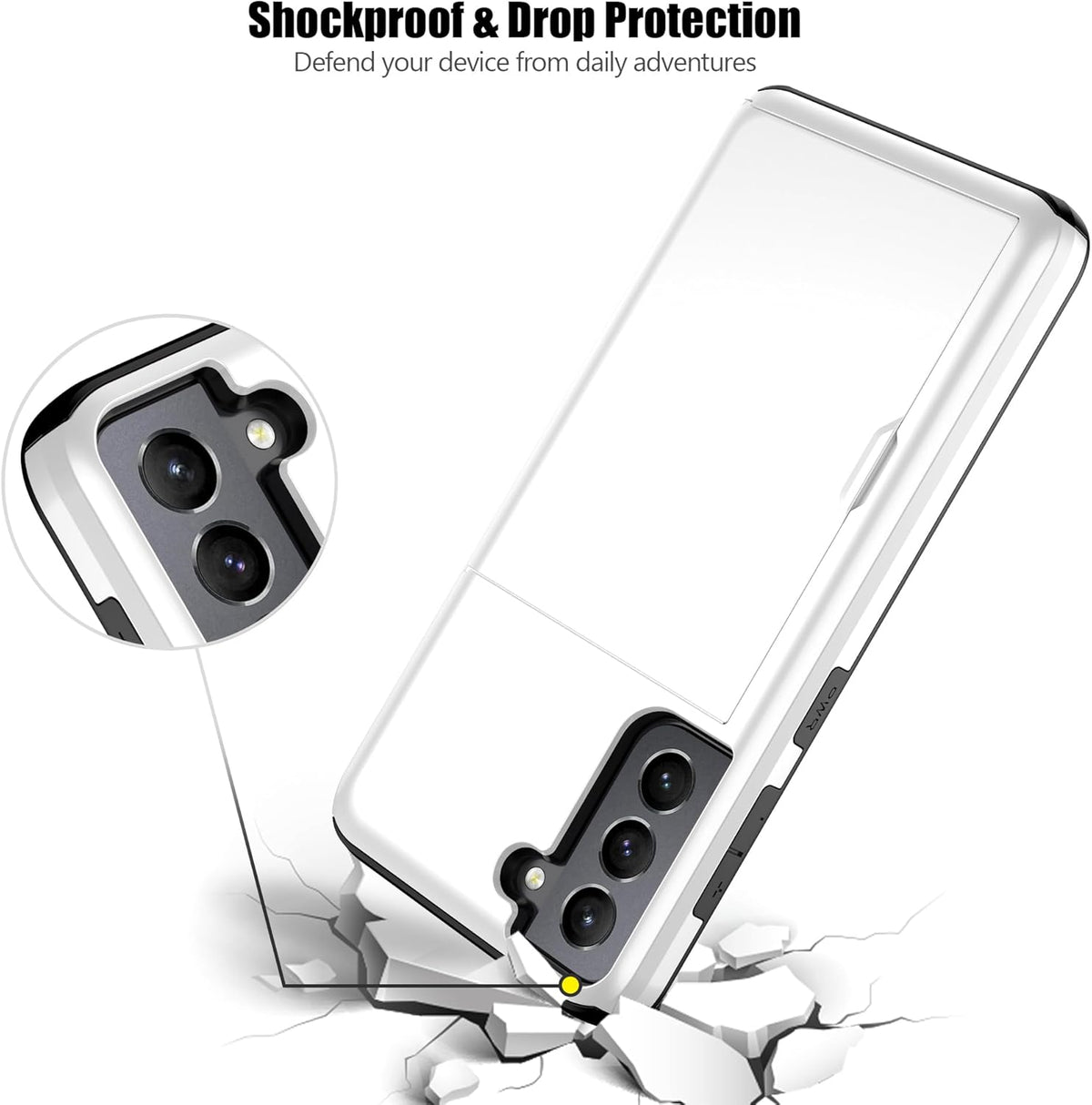 Tough Card Case for Samsung Galaxy S21 FE