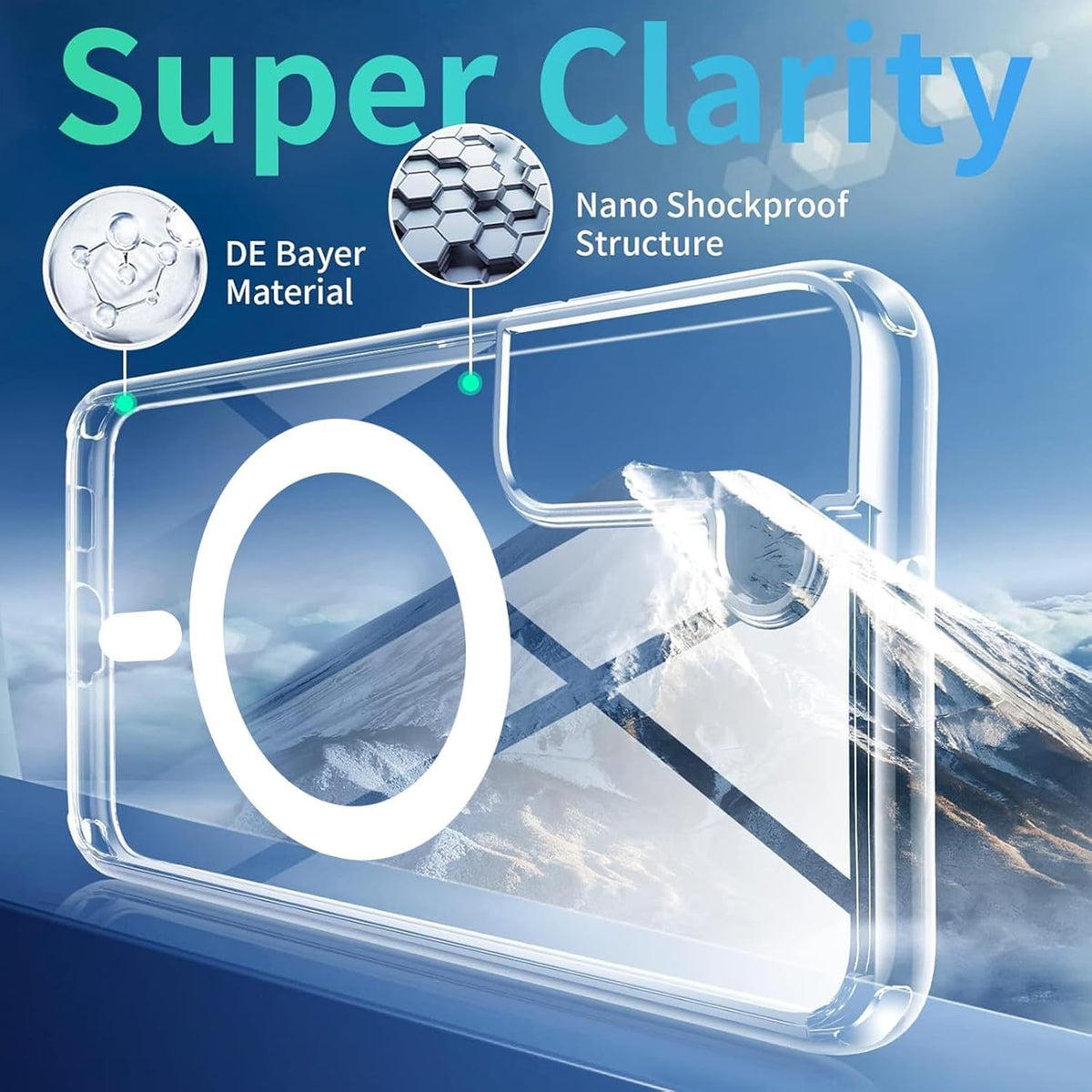 Clear Thin Magsafe Compatible Case for Samsung Galaxy S21
