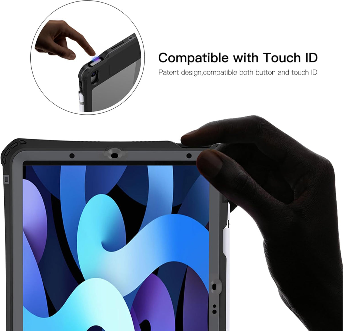 Waterproof Shockproof Case for iPad Air 11" M4 (2026) - Shellbox