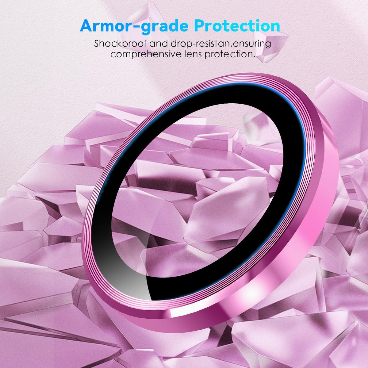 Camera Lens Protector Alloy Frame for iPhone 16