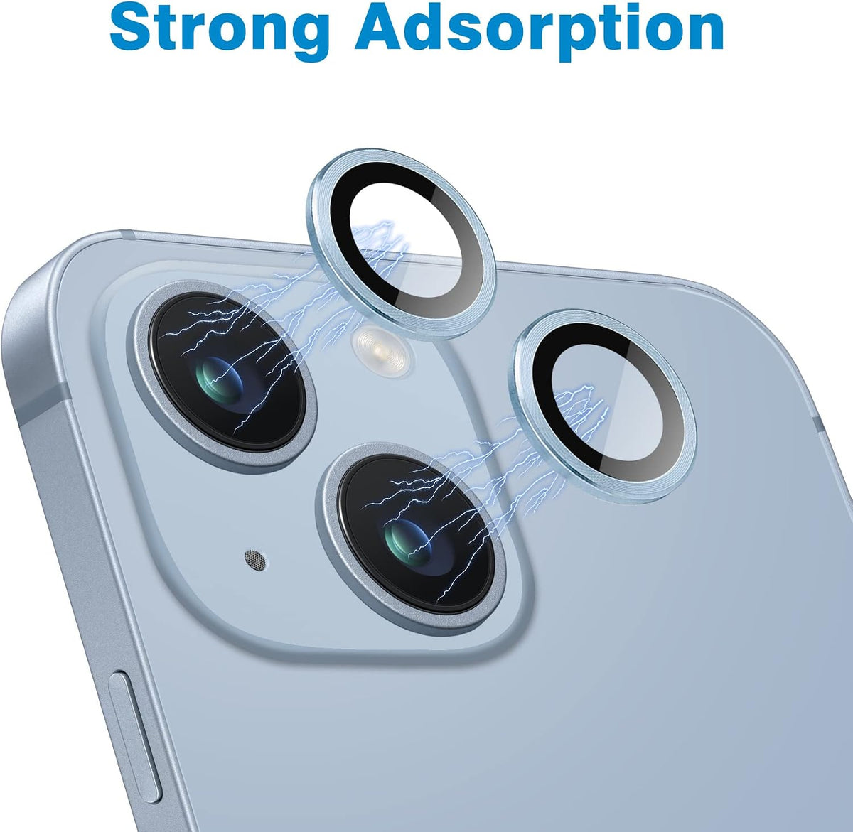 Camera Lens Protector Alloy Frame for iPhone 14 Plus