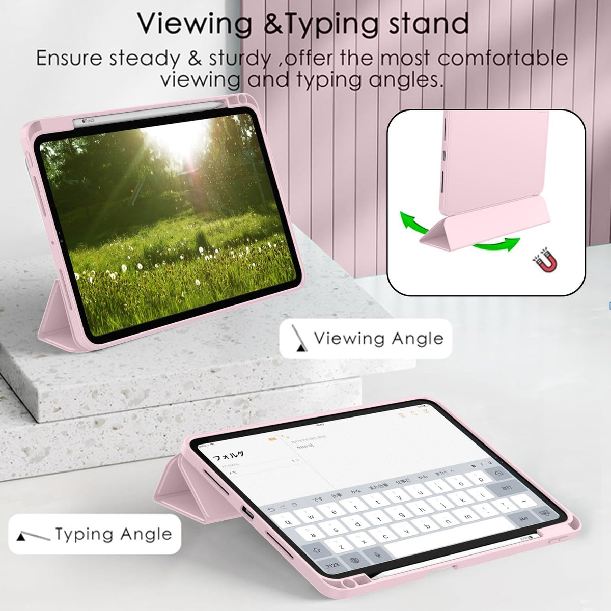 Smart Cover Pencil Case for iPad Pro 11" M5 (2026)