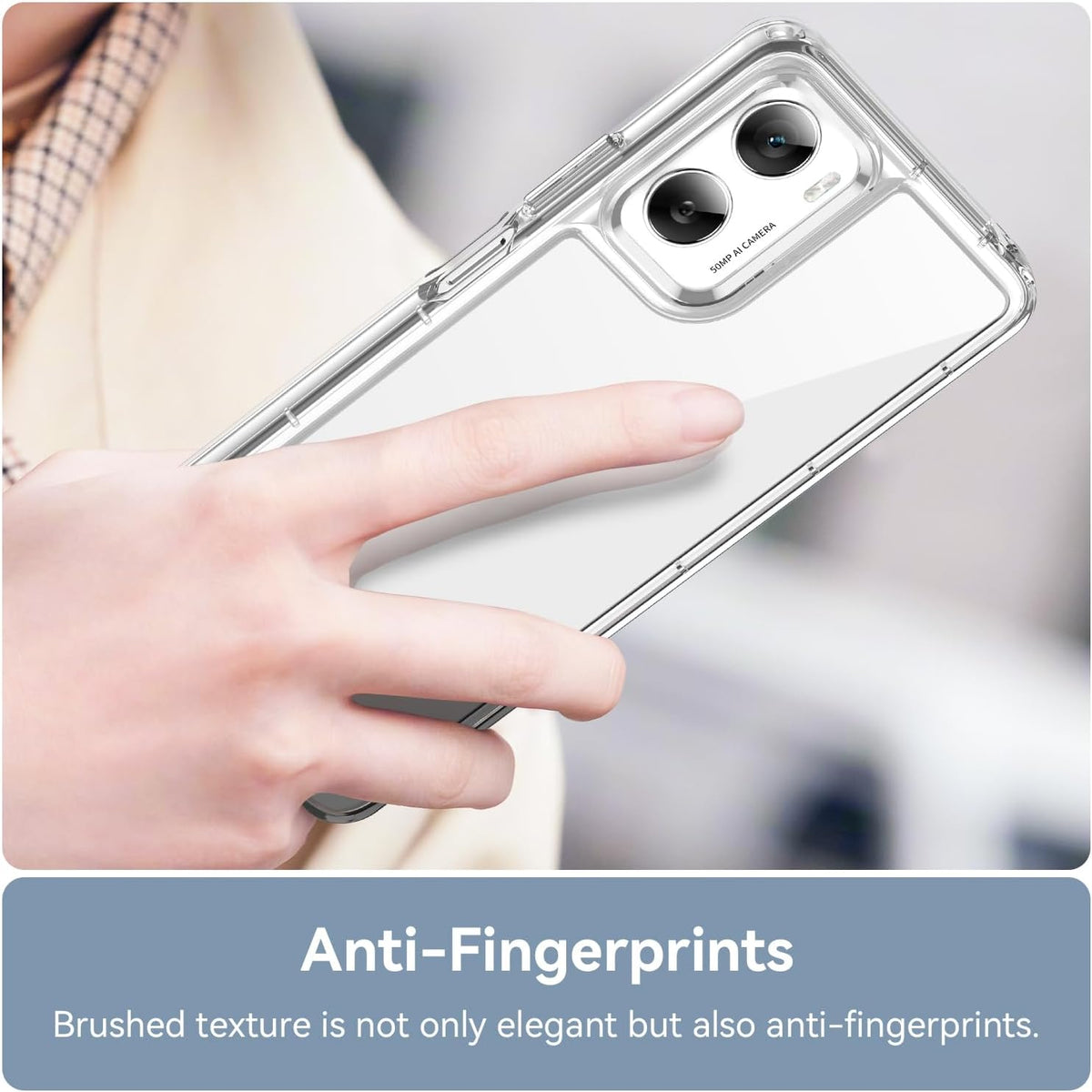Transparent Clear Case for Motorola Moto G06