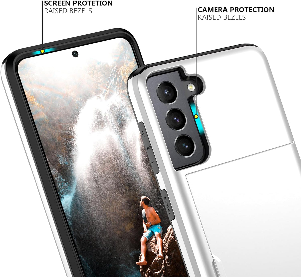 Tough Card Case for Samsung Galaxy S21 FE
