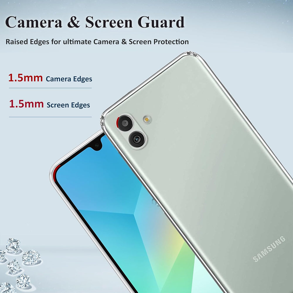 Clear Gel Case for Samsung Galaxy A06 5G