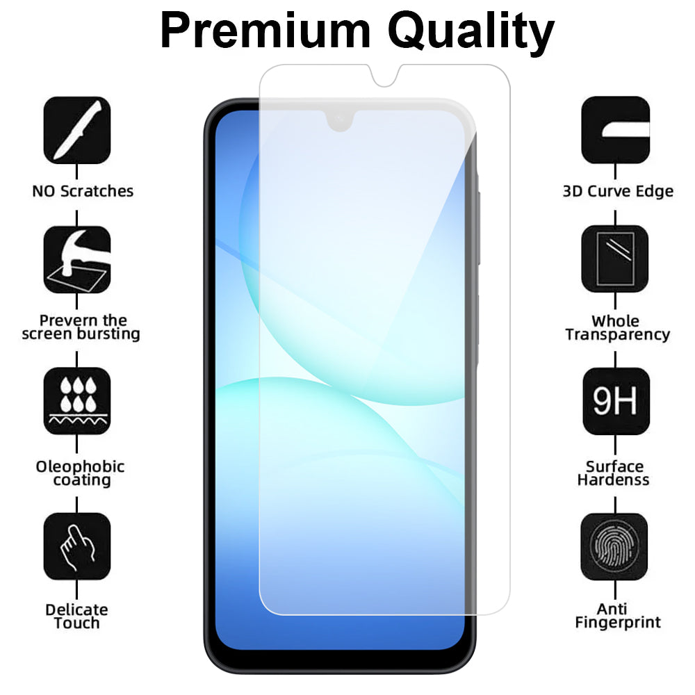 Samsung Galaxy A17 4G Glass Screen Protector (2 pack)