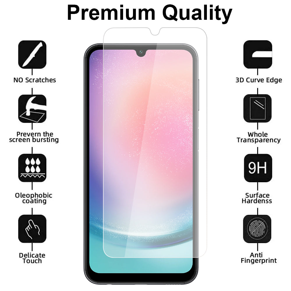 Samsung Galaxy A24 Glass Screen Protector (2 pack)