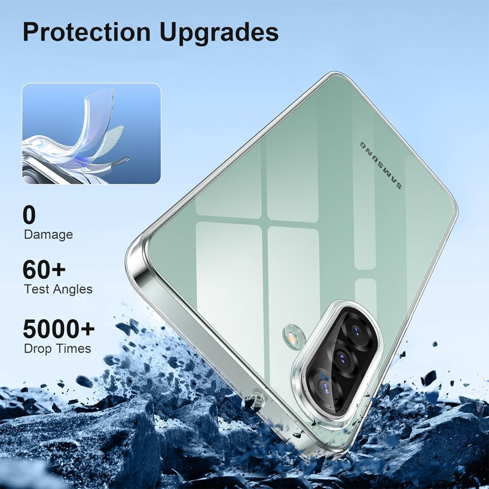 Clear Gel Case for Samsung Galaxy A26 5G
