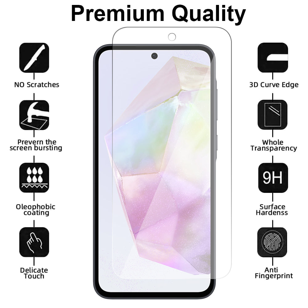 Samsung Galaxy A35 5G Glass Screen Protector (4 pack)