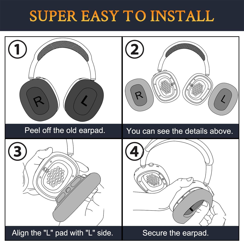Earphone Pad Replacements for Airpods Max 2